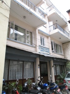My guest house. Balcony to right, is mine ($15 per night including enormous breakfast)